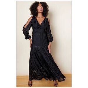 Nwt Anthropologie Hutch Black Jac Maxi Dress